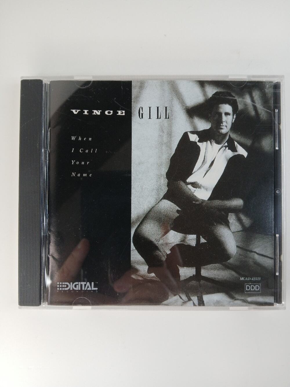 Vince Gill When I Call Your Name CD 1989 Never Knew Lonely Oklahoma Swing *